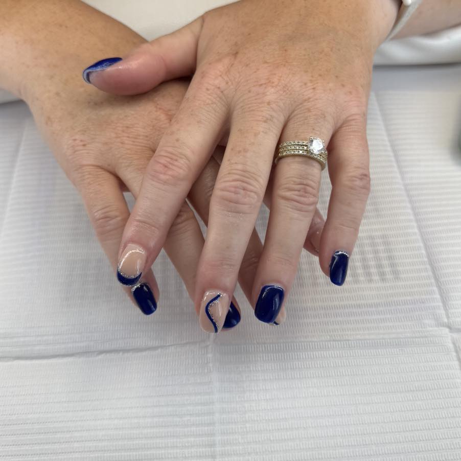 Custom nail art by Jaide