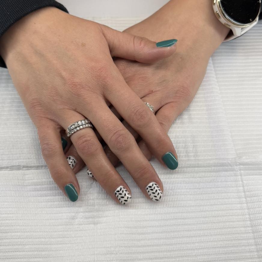 Custom nail art by Jaide