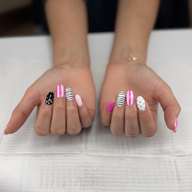 Custom nail art by Jaide