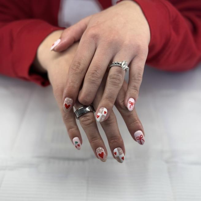 Custom nail art by Jaide