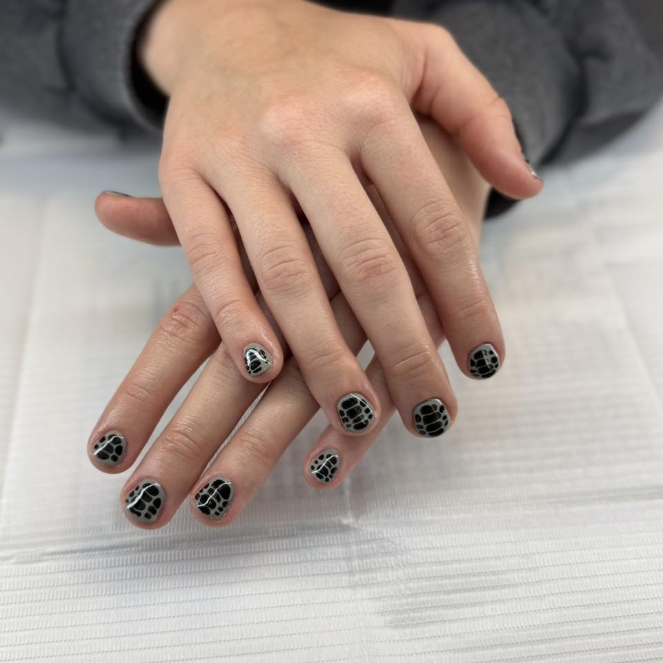Custom nail art by Jaide