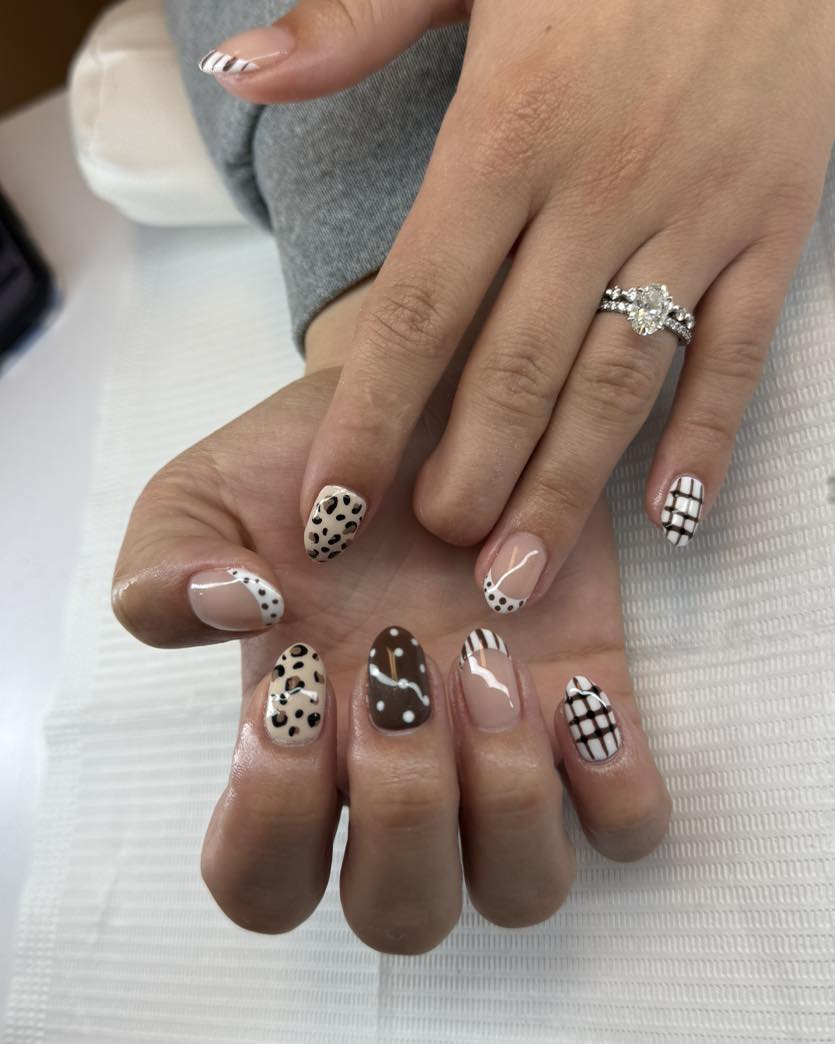 Custom nail art by Jaide