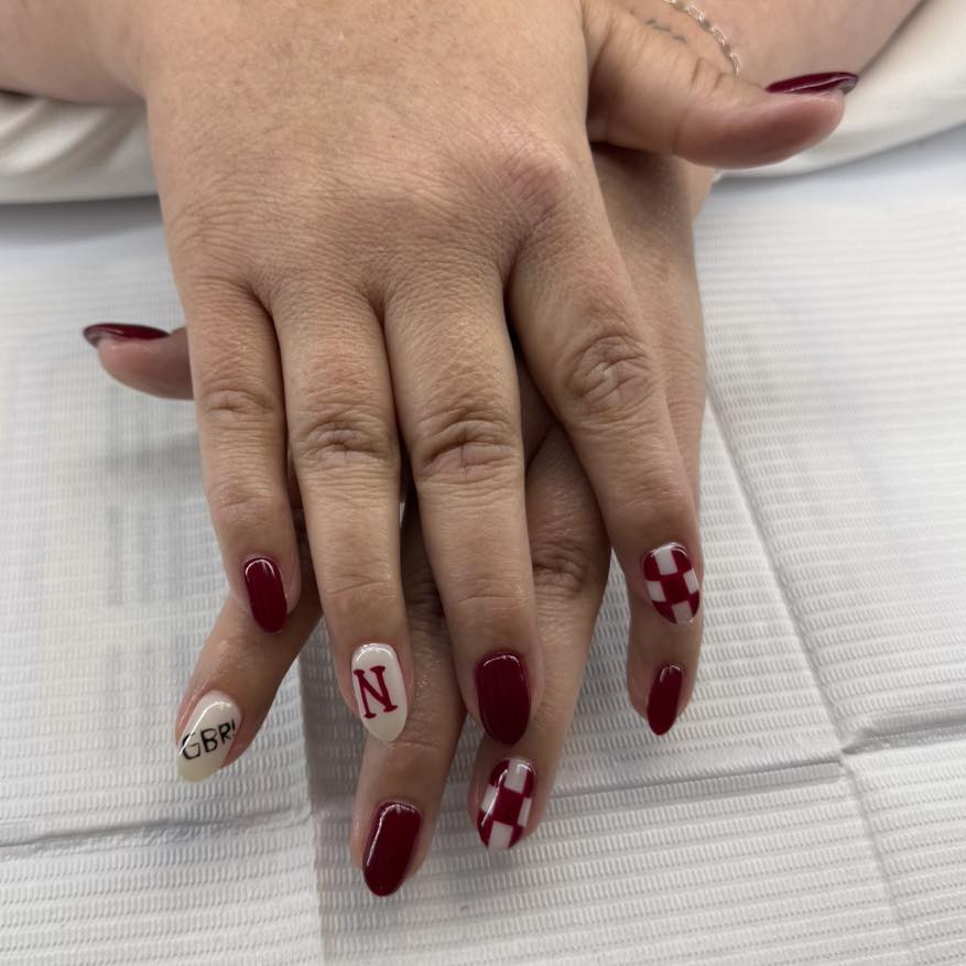 Custom nail art by Jaide
