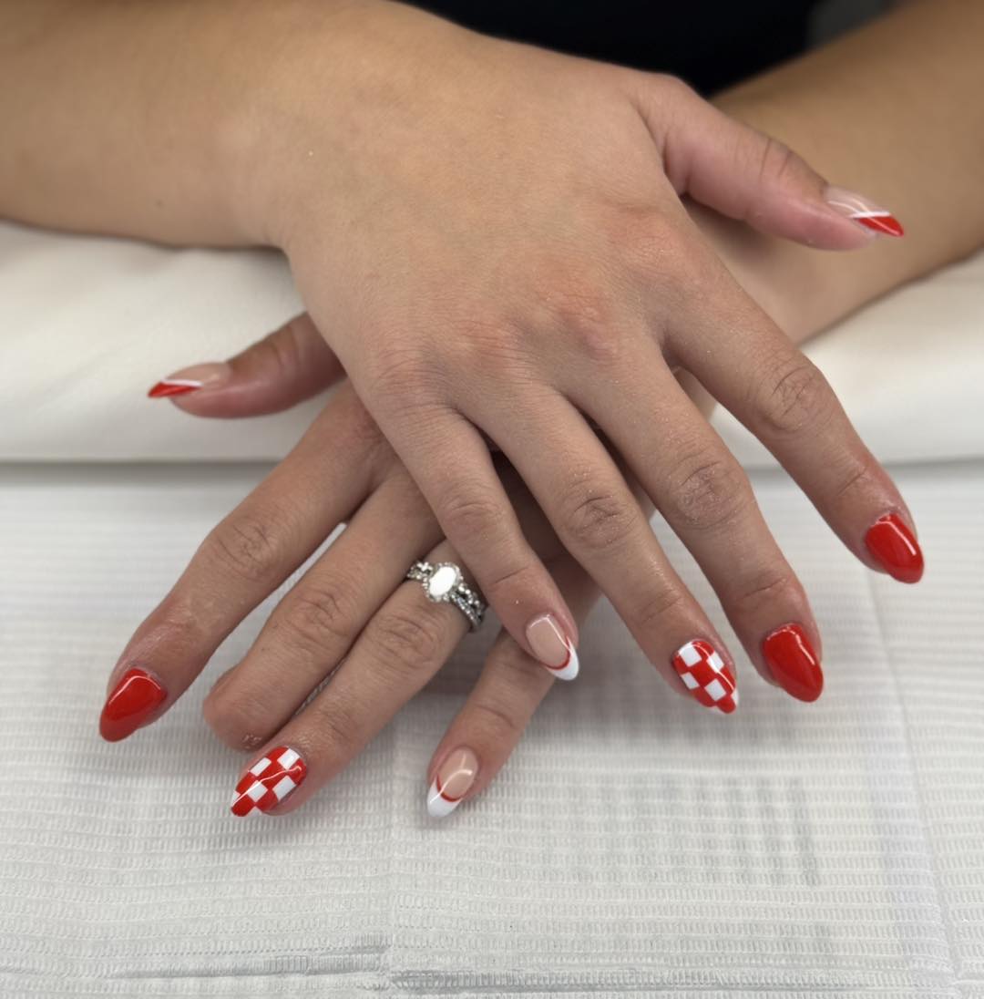 Custom nail art by Jaide