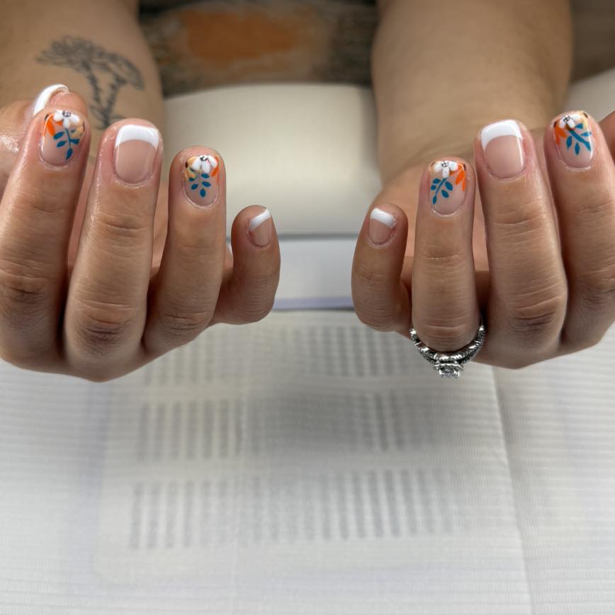 Custom nail art by Jaide