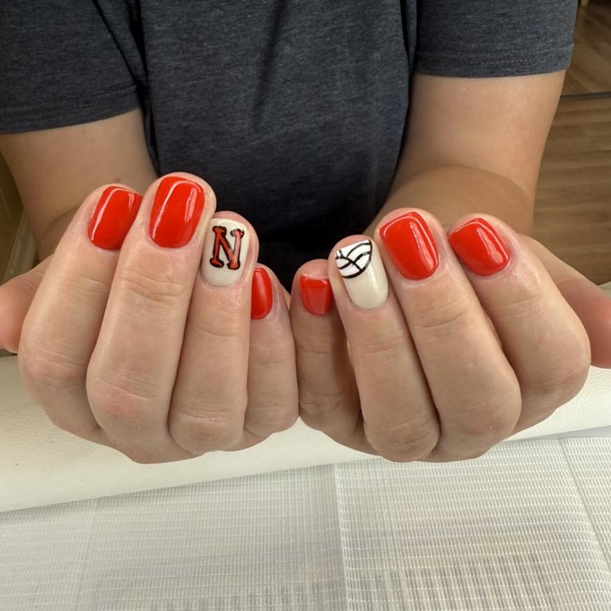 Custom nail art by Jaide