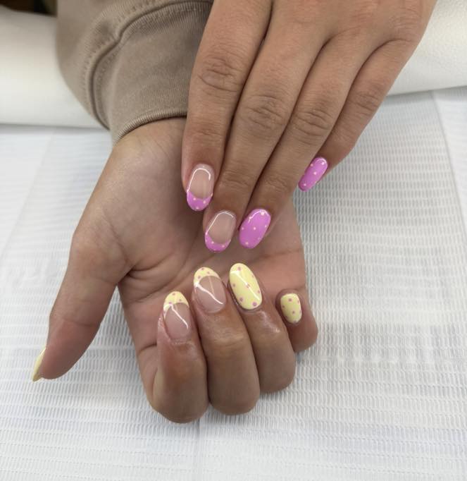 Custom nail art by Jaide