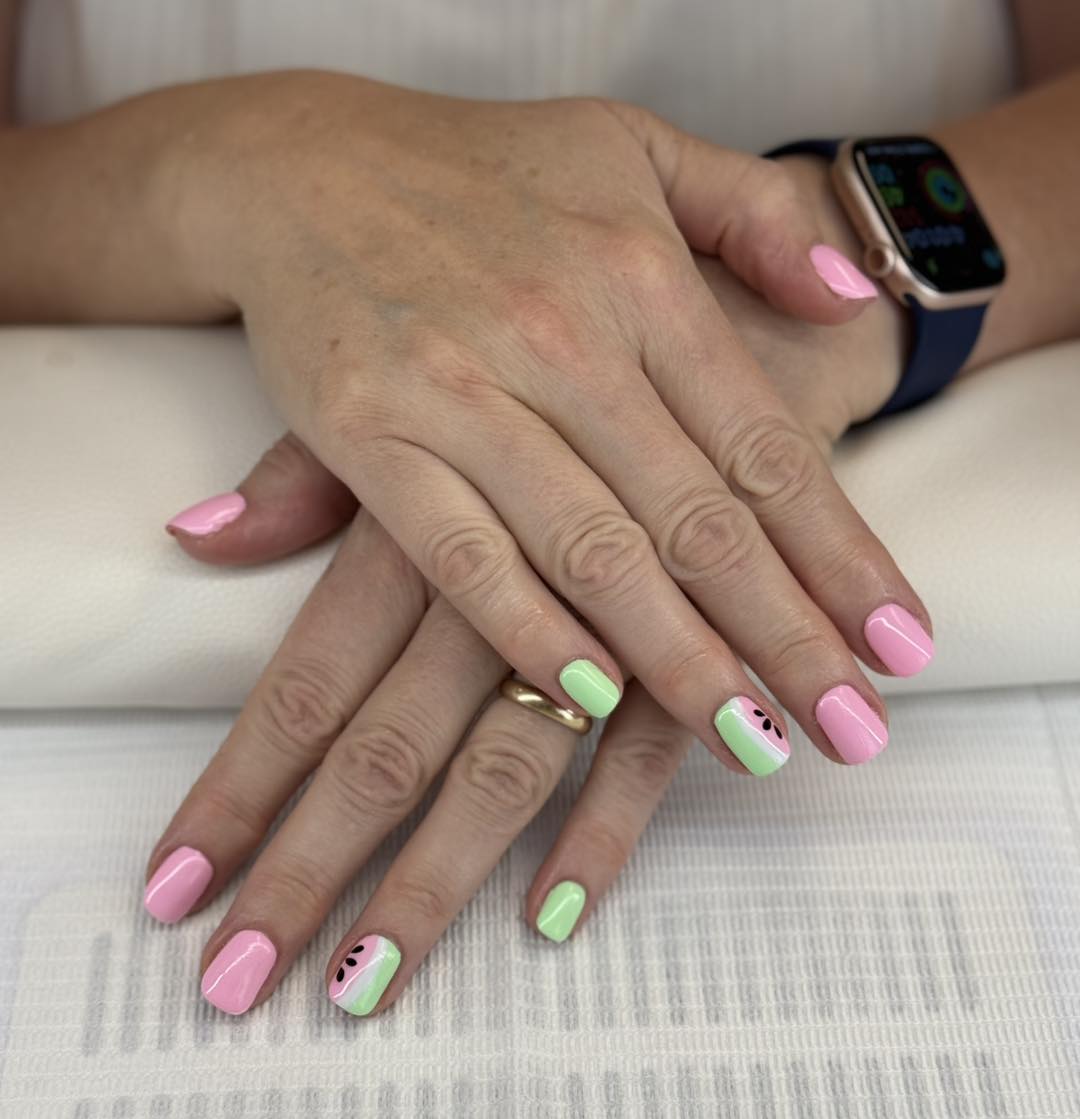 Custom nail art by Jaide