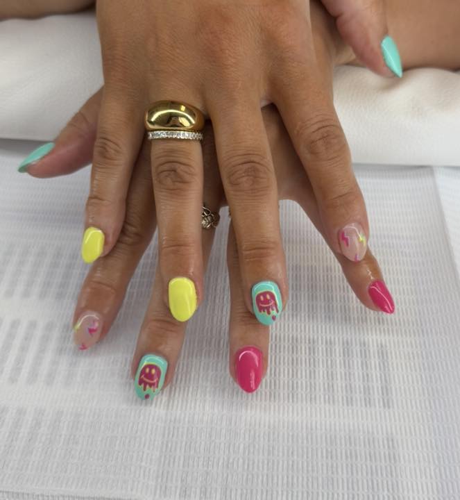Custom nail art by Jaide