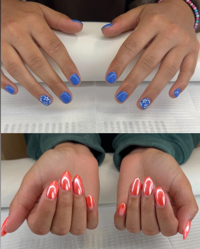 Custom nail art by Jaide